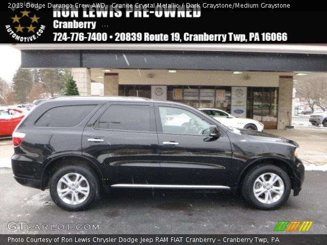 2013 Dodge Durango Crew AWD in Granite Crystal Metallic