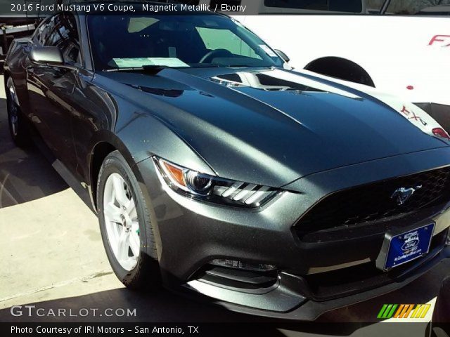 2016 Ford Mustang V6 Coupe in Magnetic Metallic