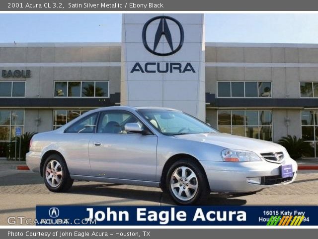 2001 Acura CL 3.2 in Satin Silver Metallic