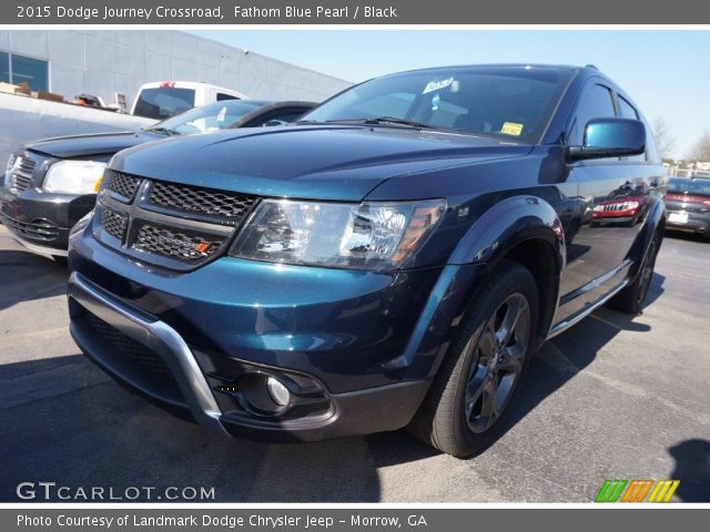 2015 Dodge Journey Crossroad in Fathom Blue Pearl