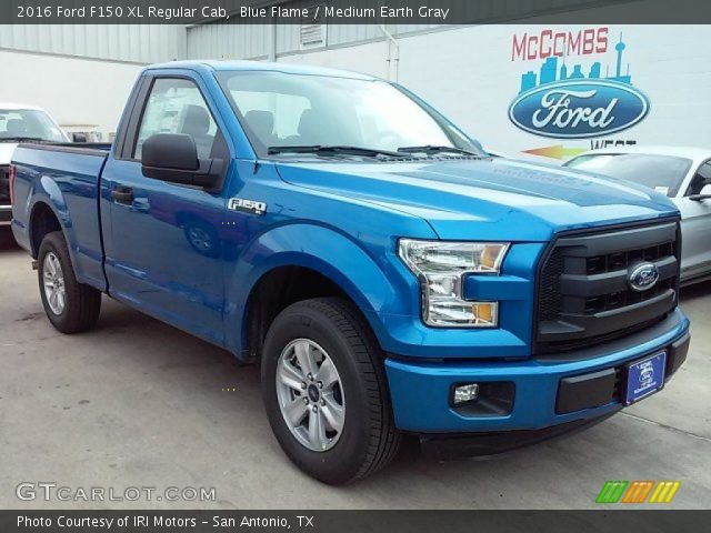 2016 Ford F150 XL Regular Cab in Blue Flame