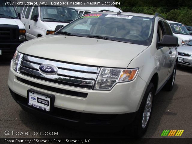 2007 Ford Edge SE AWD in Light Sage Metallic