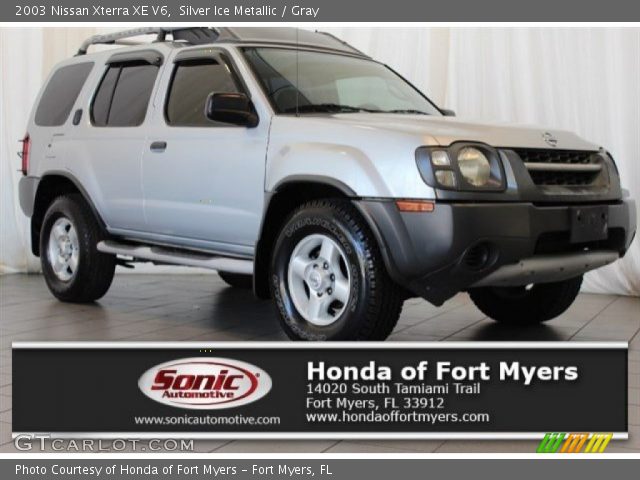 2003 Nissan Xterra XE V6 in Silver Ice Metallic