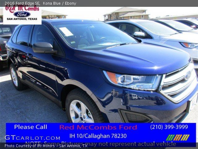 2016 Ford Edge SE in Kona Blue