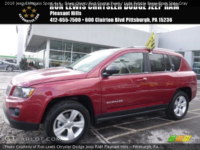 2016 Jeep Compass Sport 4x4 in Deep Cherry Red Crystal Pearl