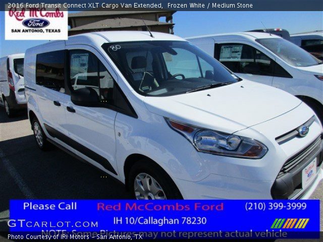 2016 Ford Transit Connect XLT Cargo Van Extended in Frozen White