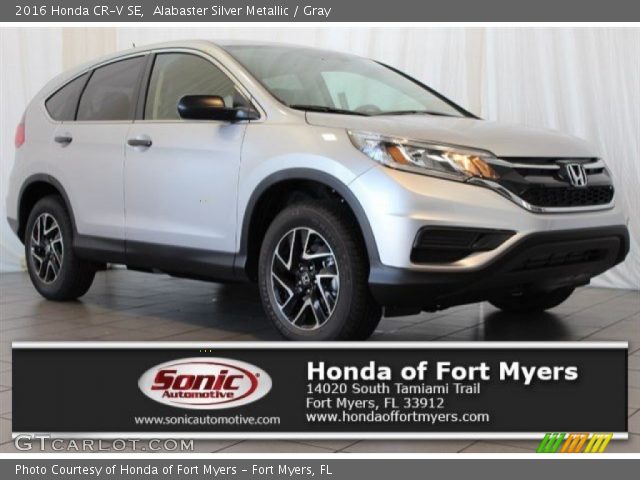 2016 Honda CR-V SE in Alabaster Silver Metallic