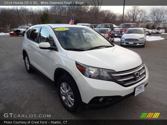 2014 Honda CR-V EX in White Diamond Pearl