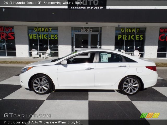 2013 Hyundai Sonata SE in Shimmering White