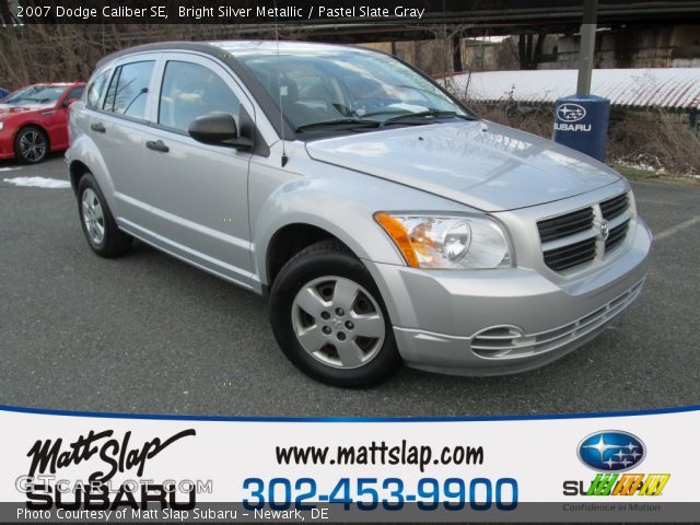 2007 Dodge Caliber SE in Bright Silver Metallic
