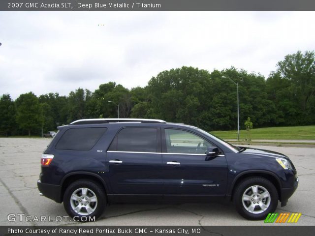 2007 GMC Acadia SLT in Deep Blue Metallic