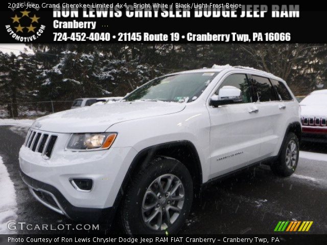 2016 Jeep Grand Cherokee Limited 4x4 in Bright White