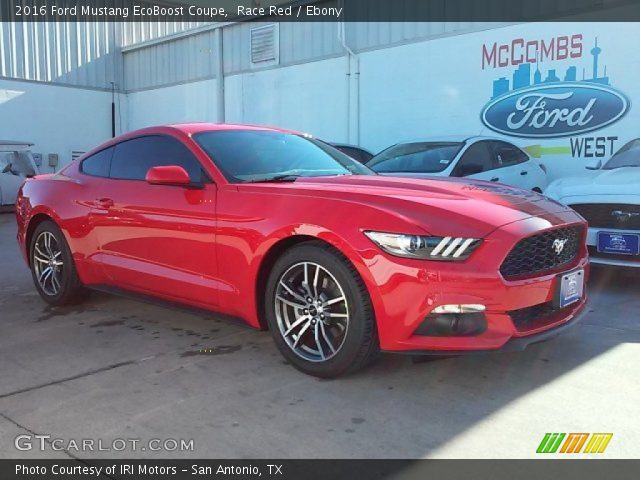 2016 Ford Mustang EcoBoost Coupe in Race Red