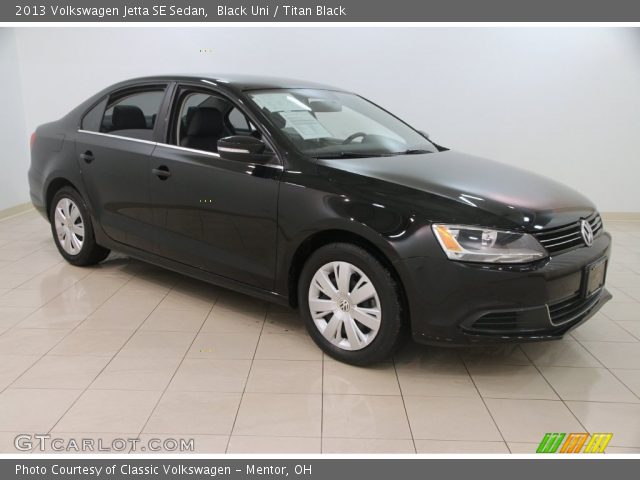 2013 Volkswagen Jetta SE Sedan in Black Uni