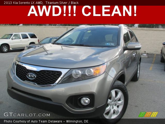 2013 Kia Sorento LX AWD in Titanium Silver