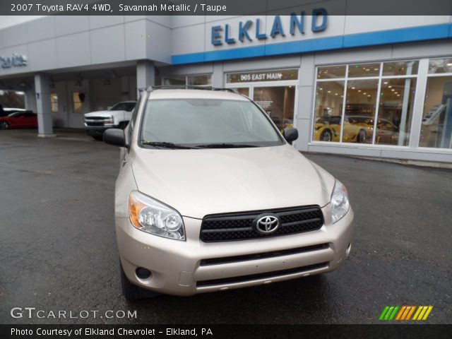 2007 Toyota RAV4 4WD in Savannah Metallic
