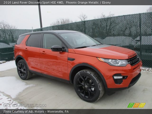 2016 Land Rover Discovery Sport HSE 4WD in Phoenix Orange Metallic