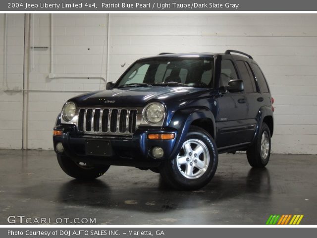 2004 Jeep Liberty Limited 4x4 in Patriot Blue Pearl