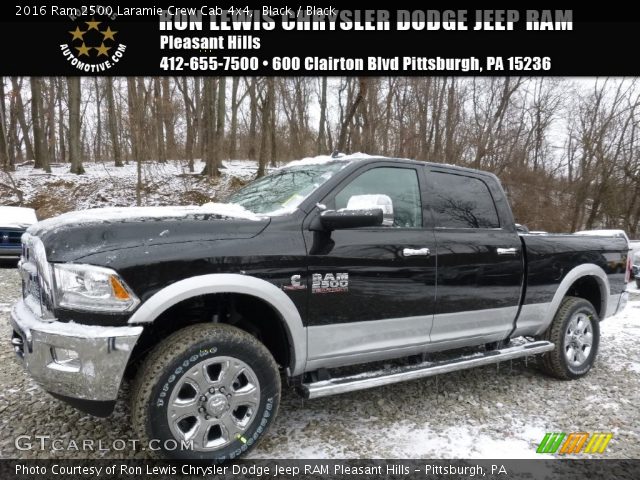 2016 Ram 2500 Laramie Crew Cab 4x4 in Black