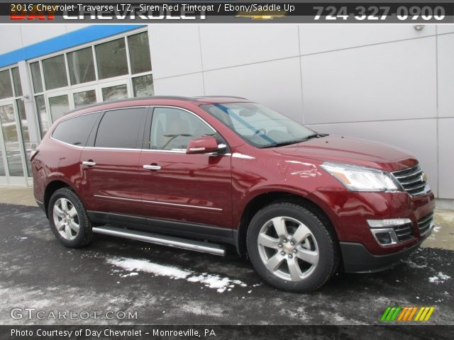 2016 Chevrolet Traverse LTZ in Siren Red Tintcoat