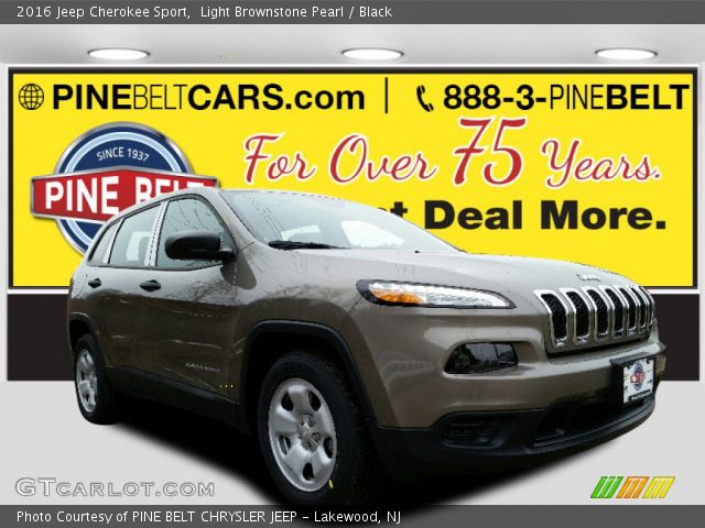 2016 Jeep Cherokee Sport in Light Brownstone Pearl