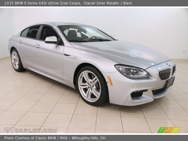 2015 BMW 6 Series 640i xDrive Gran Coupe in Glacier Silver Metallic