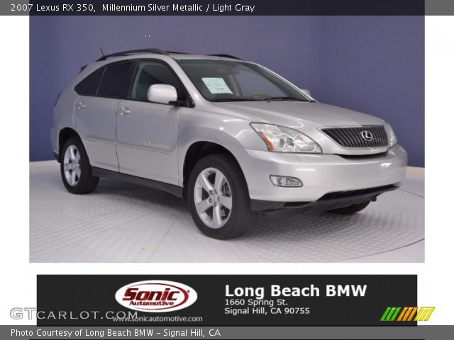 2007 Lexus RX 350 in Millennium Silver Metallic