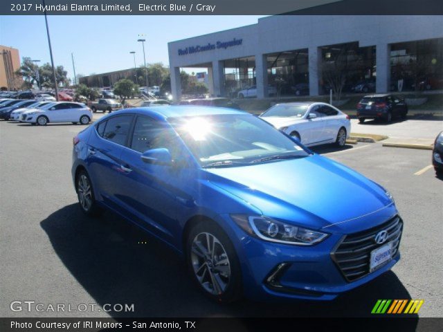 2017 Hyundai Elantra Limited in Electric Blue