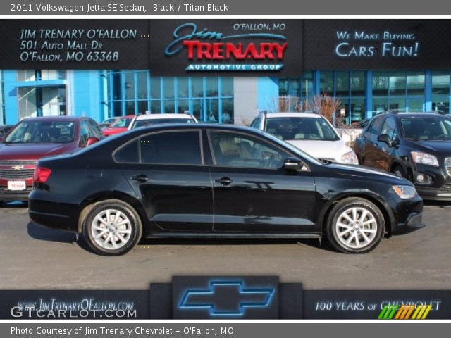 2011 Volkswagen Jetta SE Sedan in Black