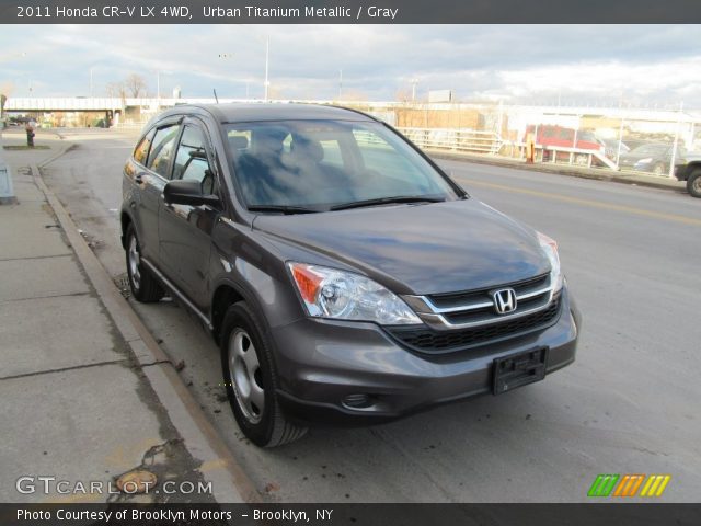 2011 Honda CR-V LX 4WD in Urban Titanium Metallic
