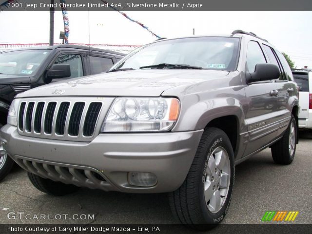 2001 Jeep Grand Cherokee Limited 4x4 in Silverstone Metallic