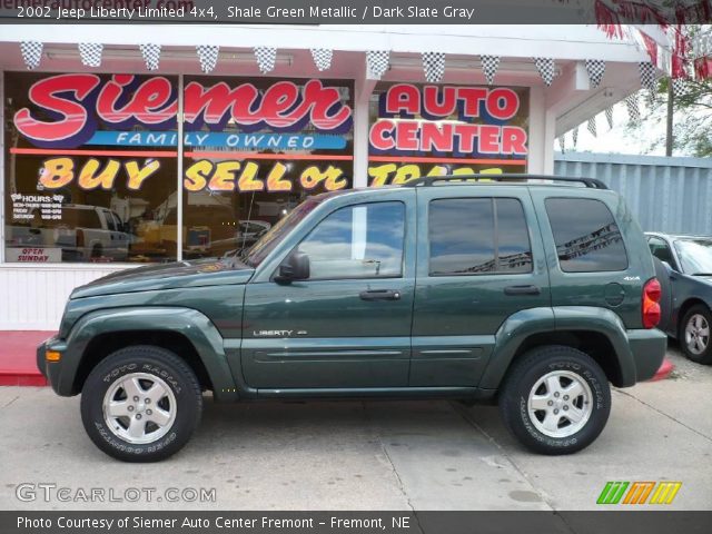 2002 Jeep Liberty Limited 4x4 in Shale Green Metallic