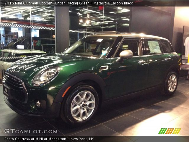 2016 Mini Clubman Cooper in British Racing Green II Metallic