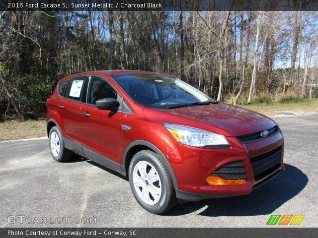 2016 Ford Escape S in Sunset Metallic
