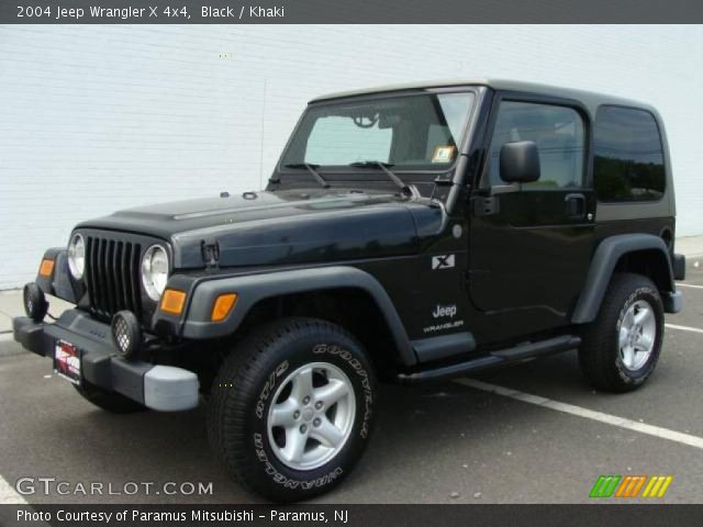 2004 Jeep Wrangler X 4x4 in Black