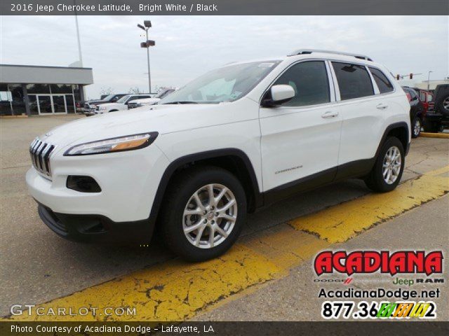 2016 Jeep Cherokee Latitude in Bright White