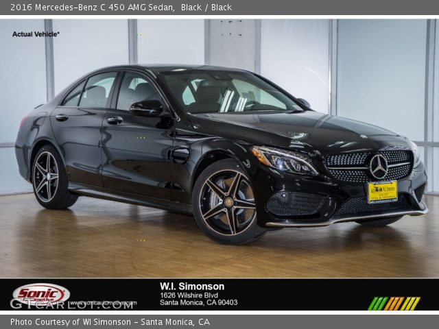 2016 Mercedes-Benz C 450 AMG Sedan in Black