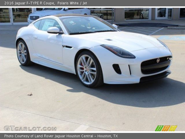 2016 Jaguar F-TYPE R Coupe in Polaris White