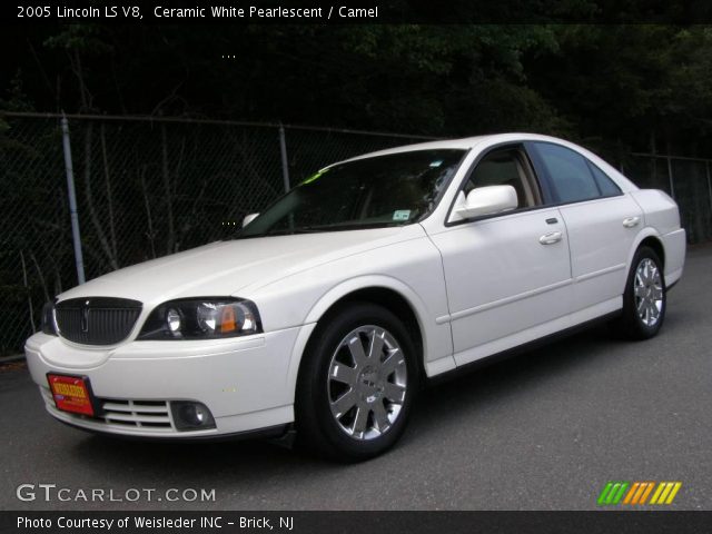 2005 Lincoln LS V8 in Ceramic White Pearlescent