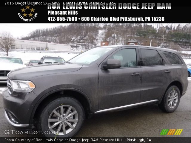 2016 Dodge Durango SXT AWD in Granite Crystal Metallic