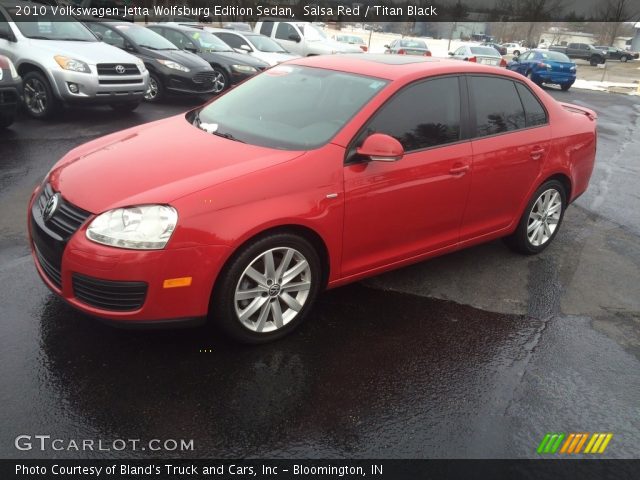 2010 Volkswagen Jetta Wolfsburg Edition Sedan in Salsa Red