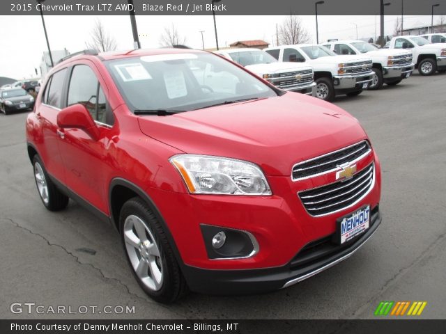 2015 Chevrolet Trax LTZ AWD in Blaze Red