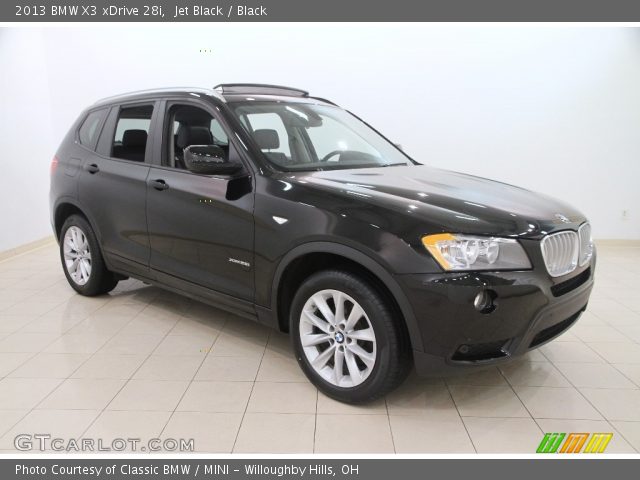 2013 BMW X3 xDrive 28i in Jet Black
