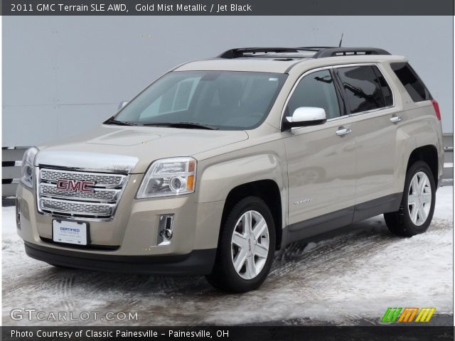 2011 GMC Terrain SLE AWD in Gold Mist Metallic