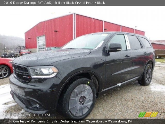 2016 Dodge Durango R/T AWD in Brilliant Black Crystal Pearl