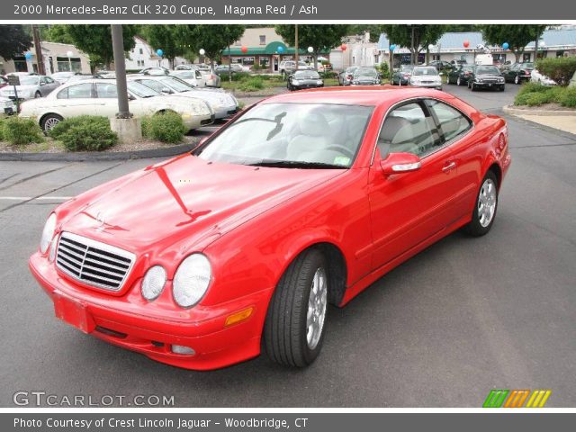 2000 Mercedes-Benz CLK 320 Coupe in Magma Red