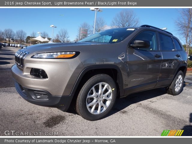 2016 Jeep Cherokee Sport in Light Brownstone Pearl