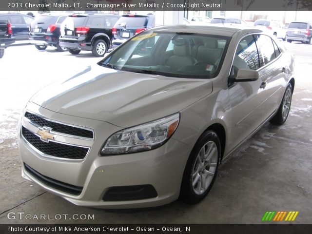 2013 Chevrolet Malibu LT in Champagne Silver Metallic