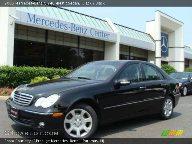 2005 Mercedes-Benz C 240 4Matic Sedan in Black