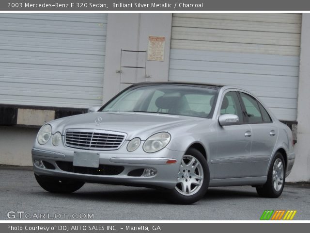 2003 Mercedes-Benz E 320 Sedan in Brilliant Silver Metallic